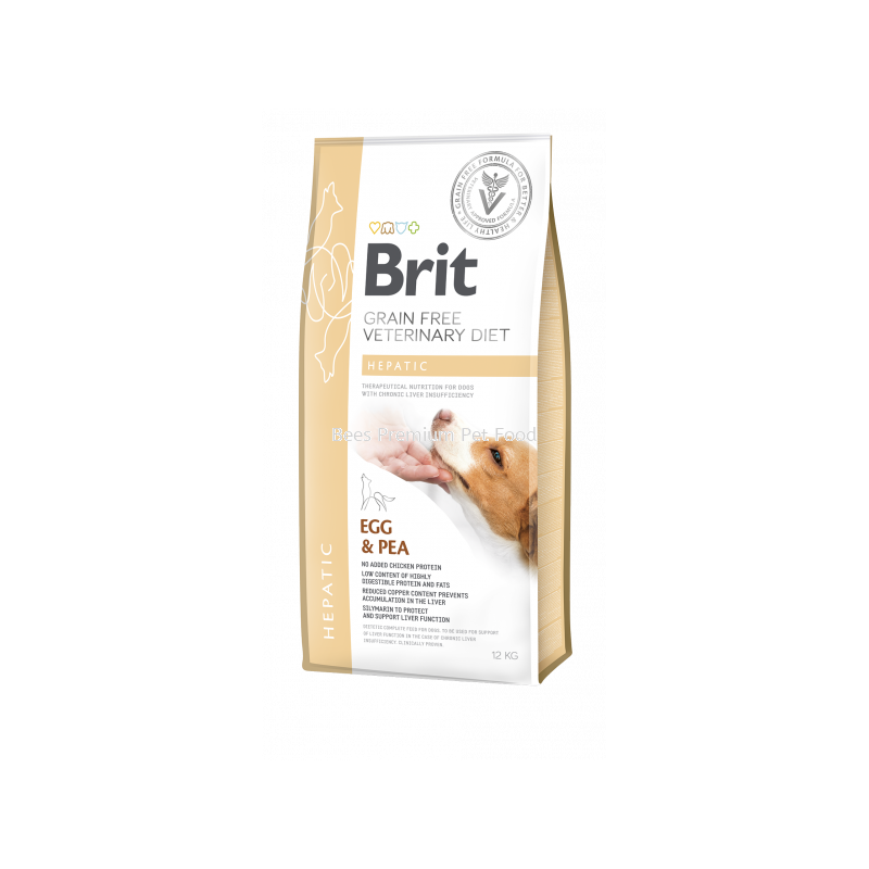 BRIT GF Vet Diets Dog Hepatic 2 KG