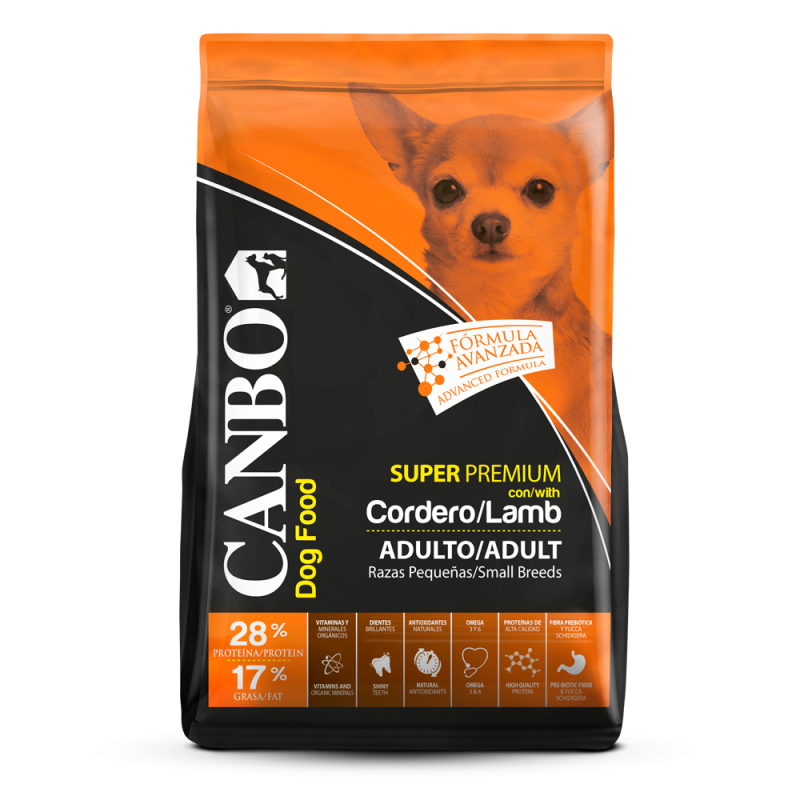 CANBO Adulto Raza Pequeña Sabor cordero 7 Kg