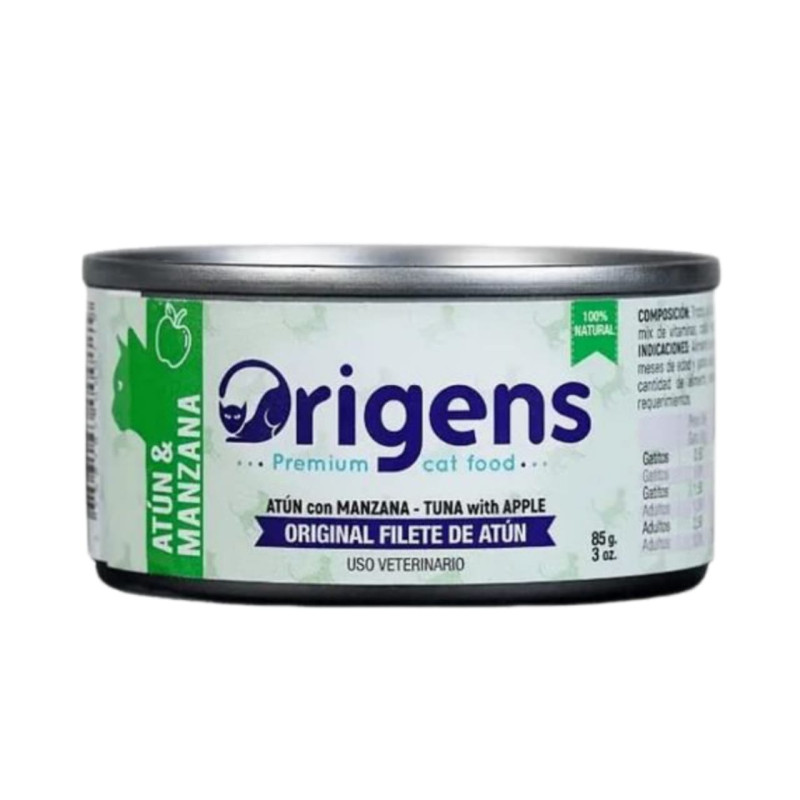 ORIGENS Atún y Manzana 85 Gr.