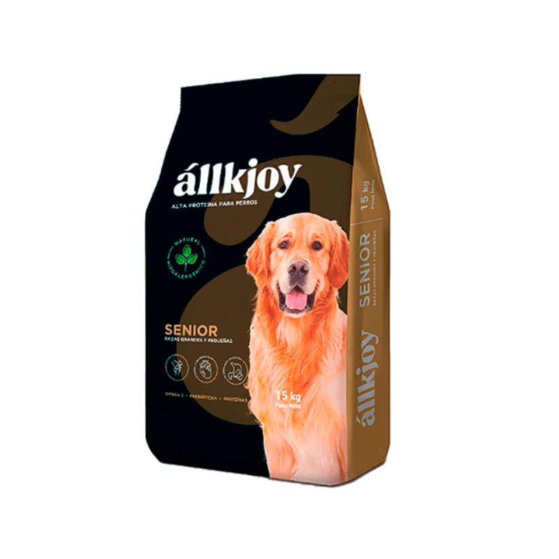 ALLKJOY Senior sabor Carne 15 Kg