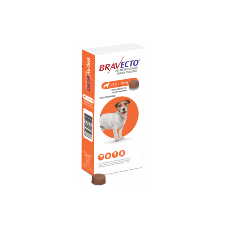 BRAVECTO Perros de 4.5 a 10 KG