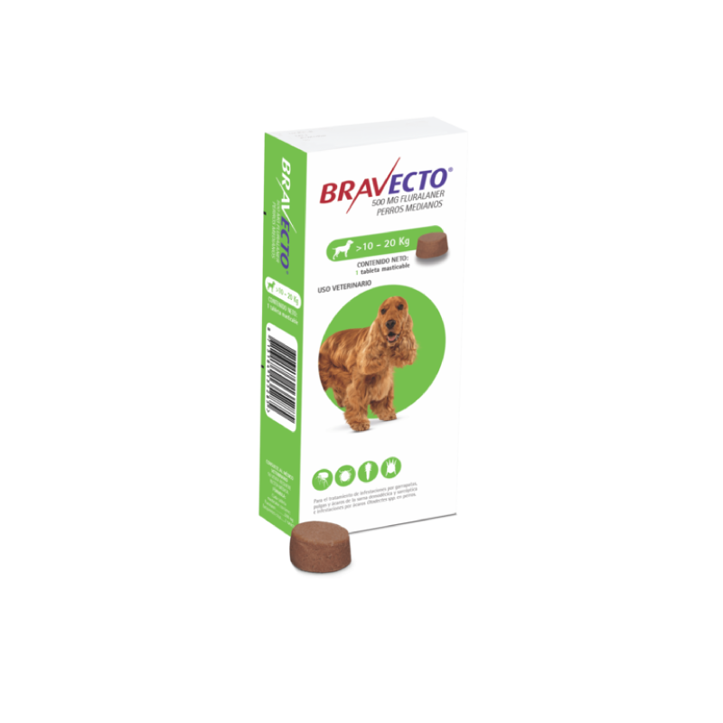 BRAVECTO Perros de 10 a 20 KG