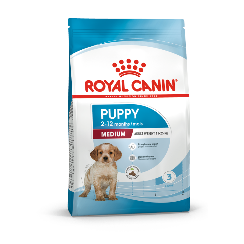 Royal Canin SHN MEDIUM PUPPY CD 15KG