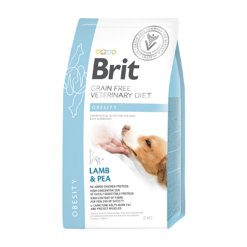 BRIT GF Vet Diets Dog Obesity 2 KG
